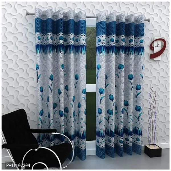 Stylish Polyester Printed Door Curtains-1 Piece