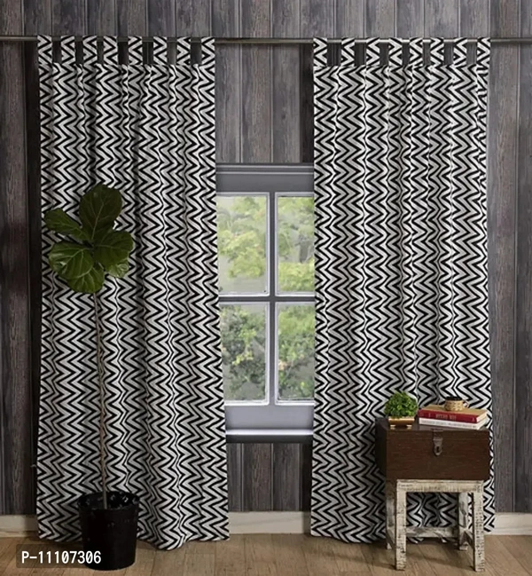 Stylish Polyester Printed Door Curtains-1 Piece