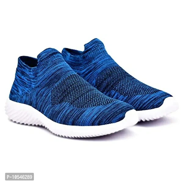 OZJI Running Shoes for Men (Blue, Numeric_9)