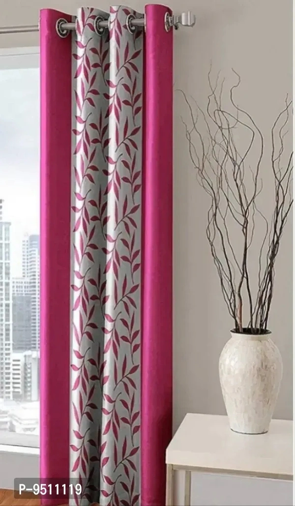 Classic Polyester Printed Door Curtain, Pack of 1