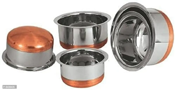 Classy 5 Pcs Copper Top Induction Bottom Non Stick Coated Cookware Set