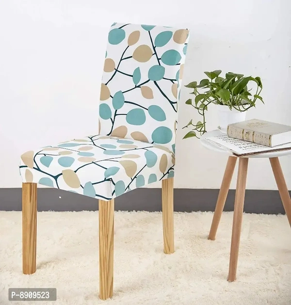 Chair Cover Stretchable Washable Dining Chair Cover Protector Seat Printed Slipcover Chair Cover Set of 1