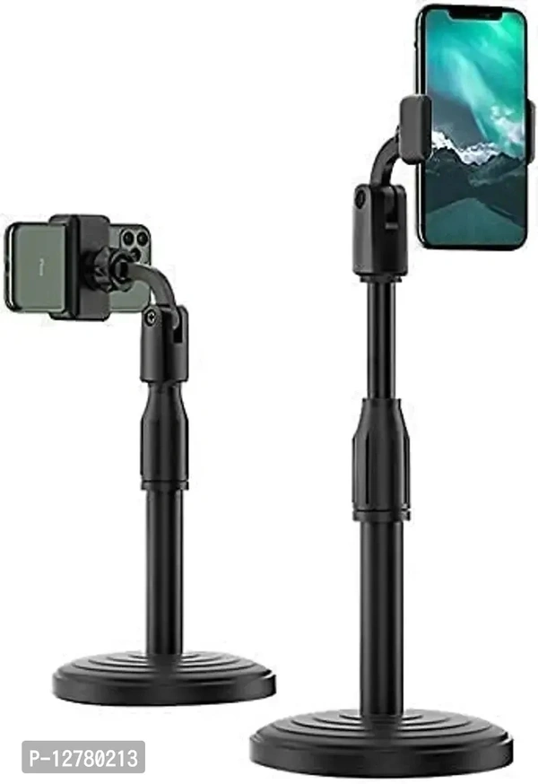 MODERN IN Broadcast Mobile Phone Stand Multi-Angle Adjustable Desk Mount Holder 360 Rotate for Online Classes Live Streaming Shoot Video , Universal Compatible with All iPhone/Android Smartphone