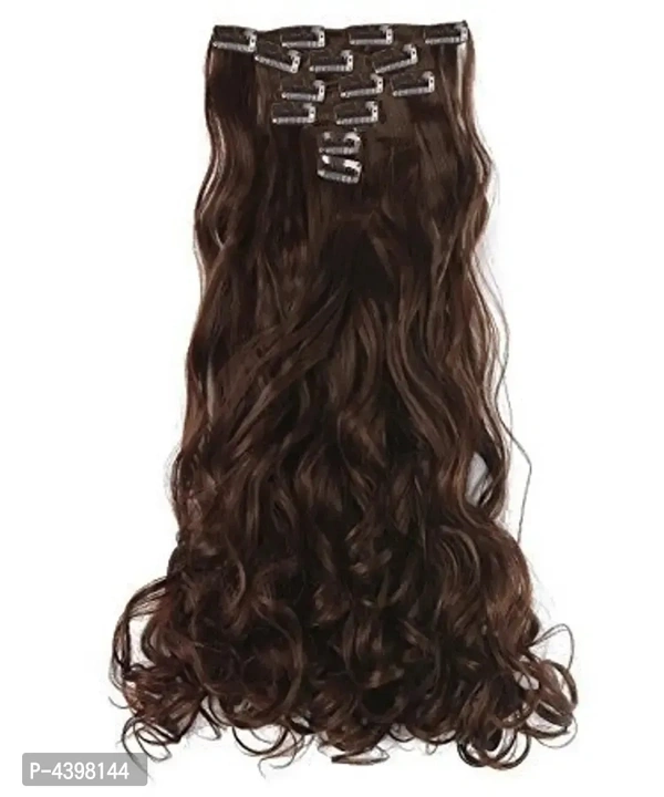 6Pcs 14 Clips 24-26 Inch Curly/Wavy Full Head