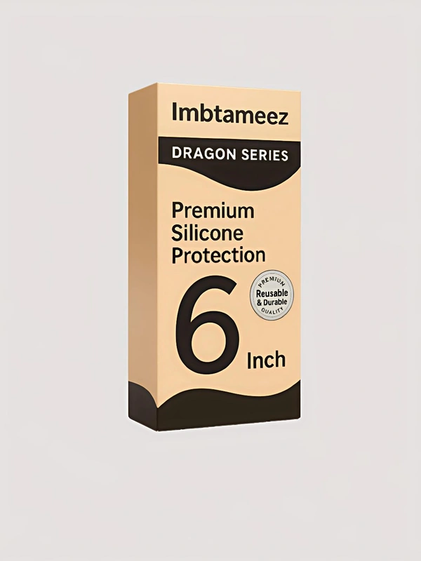 Imbtameez | 6 Inch | Premium Silicone Protection – Dragon Series  Reusable & Durable