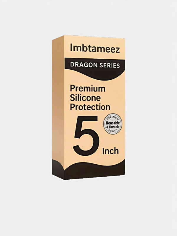 Imbtameez   | 5 Inch | Premium Silicone Protection – Dragon Series Reusable & Durable