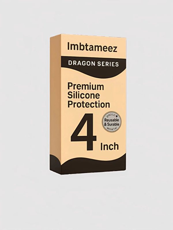Imbtameez | 4 Inch |  Premium Silicone Protection – Dragon Series Reusable & Durable