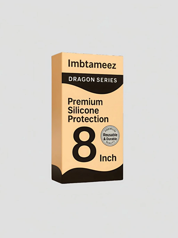 Imbtameez | 8 Inch | Premium Silicone Protection – Dragon Series  Reusable & Durable