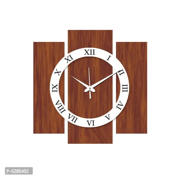 Beautiful Wooden Open Wall Clock For Home