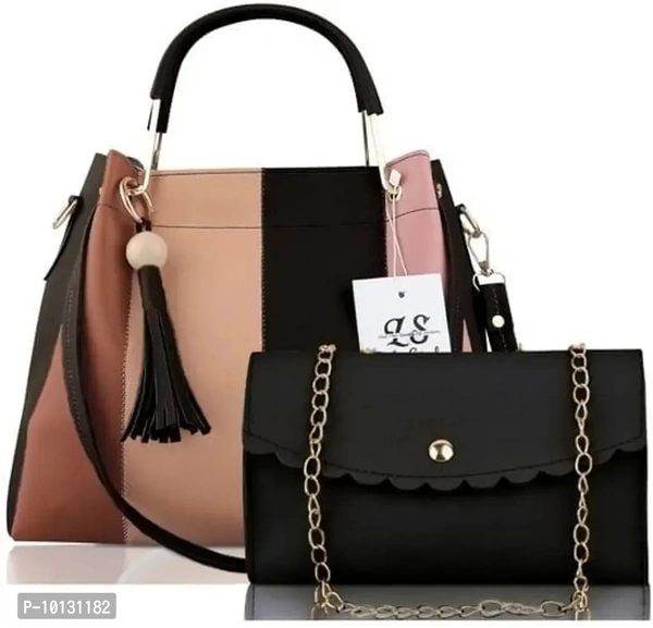 Classy PU Solid Bags & Purses for Women with Sling Bag