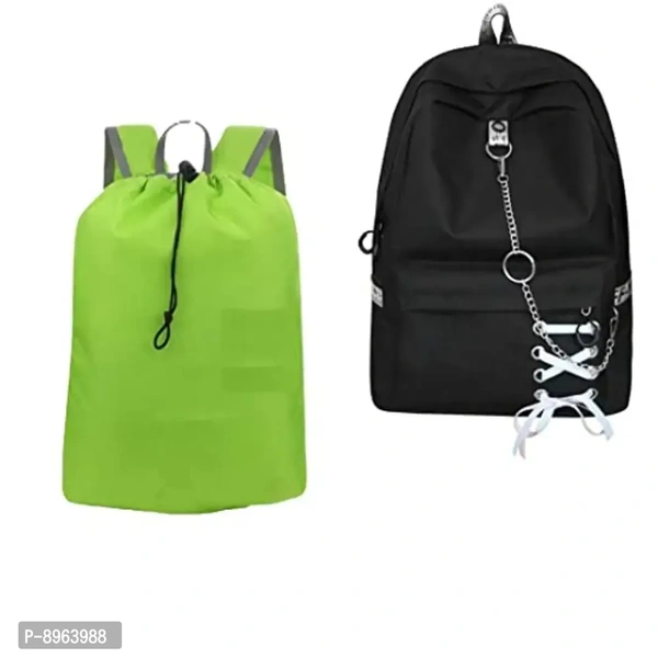 Comfabie Stylish Backpack And Sling Bag Set For Ladies, School Or College Girl's Combo Of 3 (Multi, 5L)(Bag_PK2_1581)