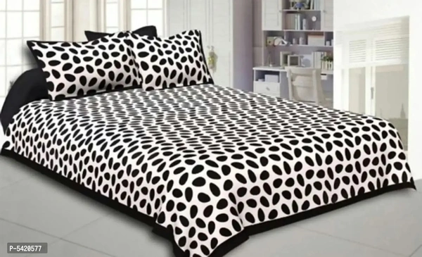 Cotton Bedsheet Set with 2 Pillowcover