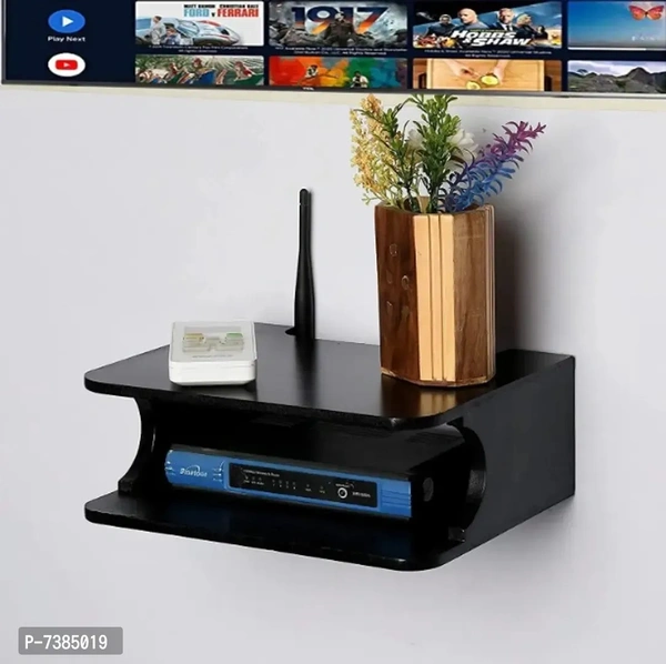 Engineered Wood Glossy Wall Mount