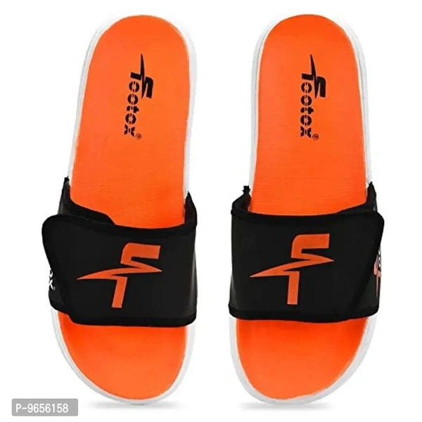 FOOTOX BE YOUR LABEL Men's Flipflop & Slipper Chepi-Orange