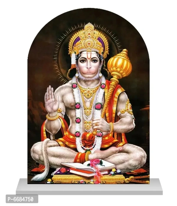 Hanuman Idol for Car Dashboard & Home – Decorative Spiritual Statue for Pooja, Temple, or Gift