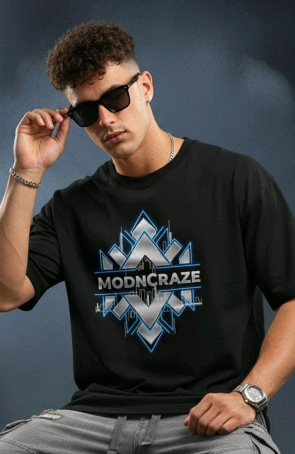ModnCraze® Premium Urban Streetwear T-Shirt for Men | Oversized Fit | High-Quality Cotton | Trendy Graphic Print Tee