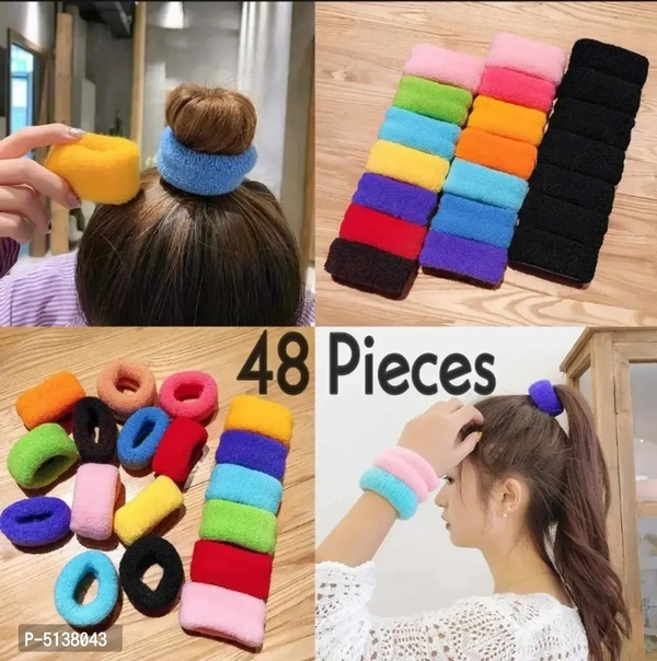 Pack of 48 Large Size (5cm) Towel Rubber