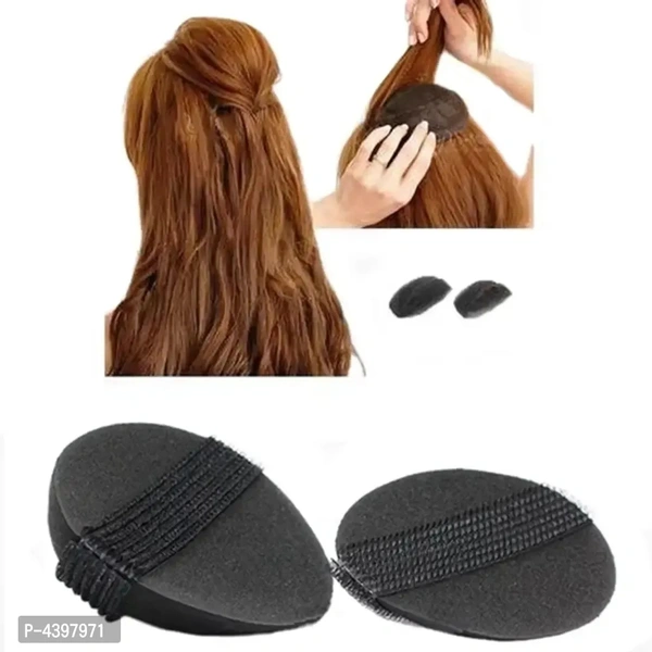 Pack Of Hair Puff Volumizer (Bun Clips) And