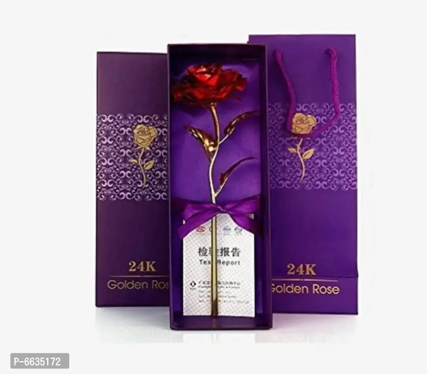 Red Golden Rose