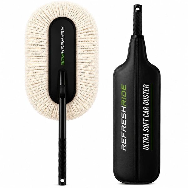 RefreshRide Ultra Soft Car Duster with Storage Cover