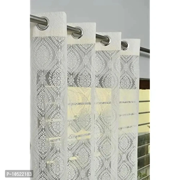 Royal Trend Decor Talks Heavy Polyester Glittering Tissue Net Floral S