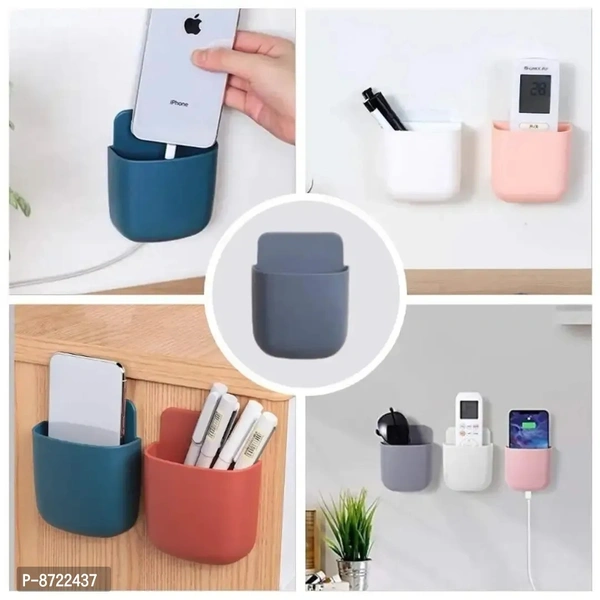 SidhiK Multi-Purpose Plastic Hanging Mobile Organizer Stand-4Pcs Mobile Holder Price