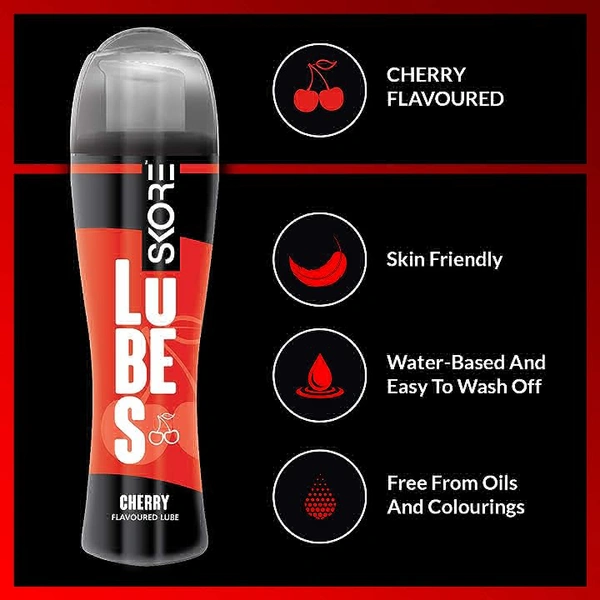 pull the garter belt Keydiyam Strawberry Flavour Lubricant Gel main image 1