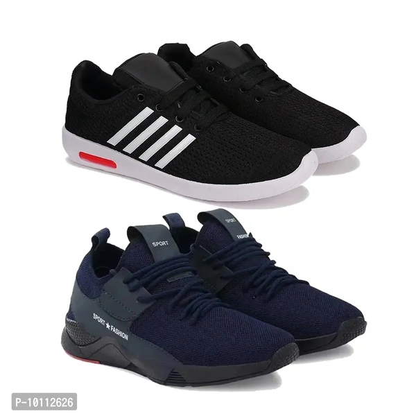 Stylish Fancy Canvas Sports Walking Shoes For Men