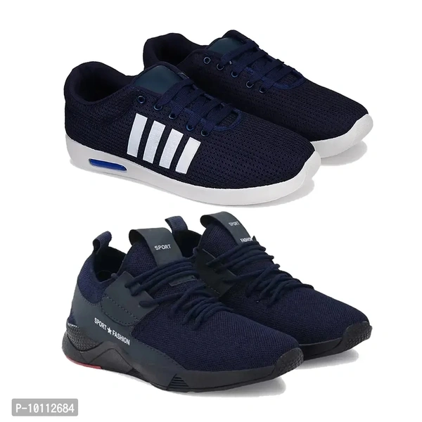 Stylish Fancy Canvas Sports Walking Shoes For Men