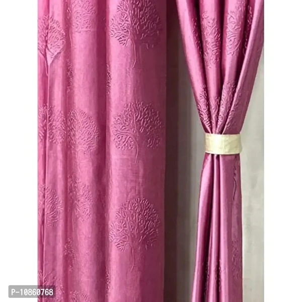 THDE Present Tree Punching Heavy Long Crush Curtains 8 feet Medium Pac