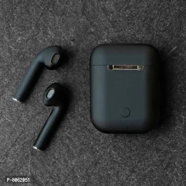 TWS Inpods 12 black bluetooth 5.0 earbuds with noise cancellation