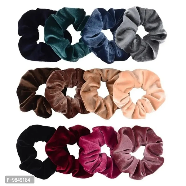 Velvet Fabric Hair Ties And Bands For Women