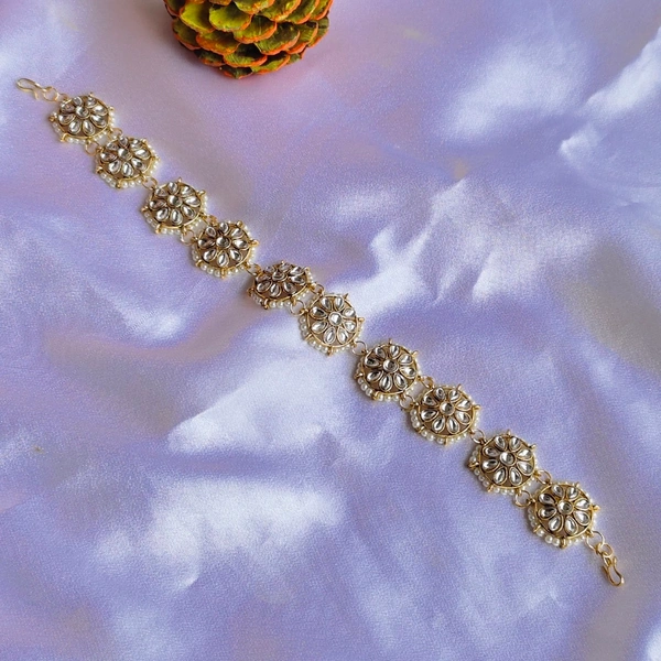 Cherry & Magpie The Alia Bhatt Matha Patti - Gold