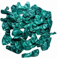 Green Metallic Balloon (50pcs) - Green