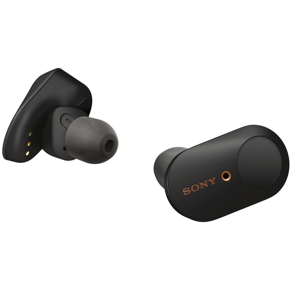 Sony WF-1000XM3 Industry Leading Active Noise Cancellation True Wireless (TWS) Bluetooth 5.0 Earbuds with 32hr Battery Life, Alexa Voice Control & mic for Phone Calls Suitable for Workout, WFH (Black) - Black