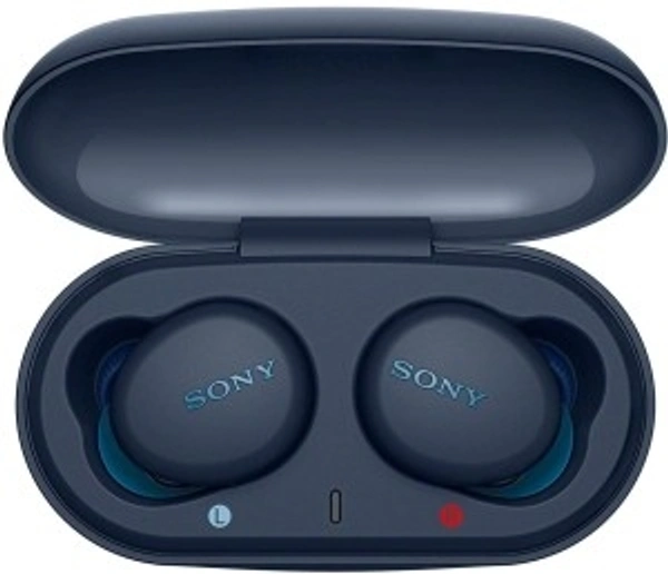 Sony WF-XB700 Truly Wireless Extra Bass Bluetooth Earbuds with 18 Hours Battery Life, True Wireless Earbuds with Mic for Phone Calls, Quick Charge, BT Ver 5.0 (Blue) - Blue
