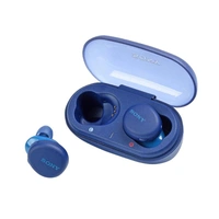 Sony WF-XB700 Truly Wireless Extra Bass Bluetooth Earbuds with 18 Hours Battery Life, True Wireless Earbuds with Mic for Phone Calls, Quick Charge, BT Ver 5.0 (Blue) - Blue