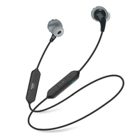 JBL Endurance RunBT, Sports in Ear Wireless Bluetooth Earphones with Mic, Sweatproof, Flexsoft eartips, Magnetic Earbuds, Fliphook & TwistLock Technology, Voice Assistant Support (Black)