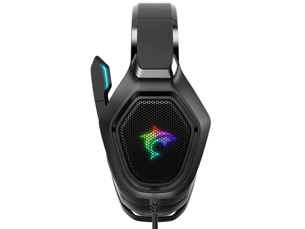 Seekart Premium F3 Gaming Headset Xbox One Headset with Stereo Surround Sound with Mic & LED Light Noise Cancelling Compatible with PC, PS4, PS5, Xbox One, Mac - Black