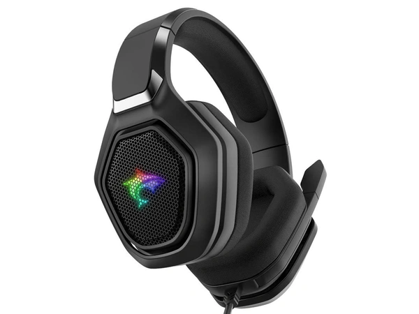 Seekart Premium F3 Gaming Headset Xbox One Headset with Stereo Surround Sound with Mic & LED Light Noise Cancelling Compatible with PC, PS4, PS5, Xbox One, Mac - Black