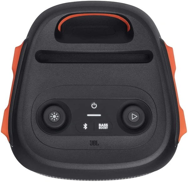 JBL Partybox 110 | Wireless Bluetooth Party Speaker | 160W Monstrous JBL Pro Sound | Dynamic Light Show | Upto 12Hrs Playtime | Built-in Powerbank | Guitar & Mic Support | JBL PartyBox App (Black)