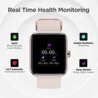 boAt Xtend Smartwatch with Alexa Built-in, 1.69” HD Display, Multiple Watch Faces, Stress Monitor, Heart & SpO2 Monitoring, 14 Sports Modes, Sleep Monitor, 5 ATM & 7 Days Battery(Sandy Cream)