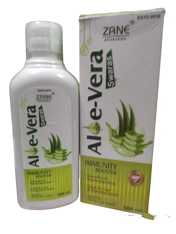 Aloe-Vera Swaras (Herbal Syrup) — Ayurvedic Digestive Tonic, Immunity & Skin Support | Aloe Vera + Amla + Brahmi Syrup