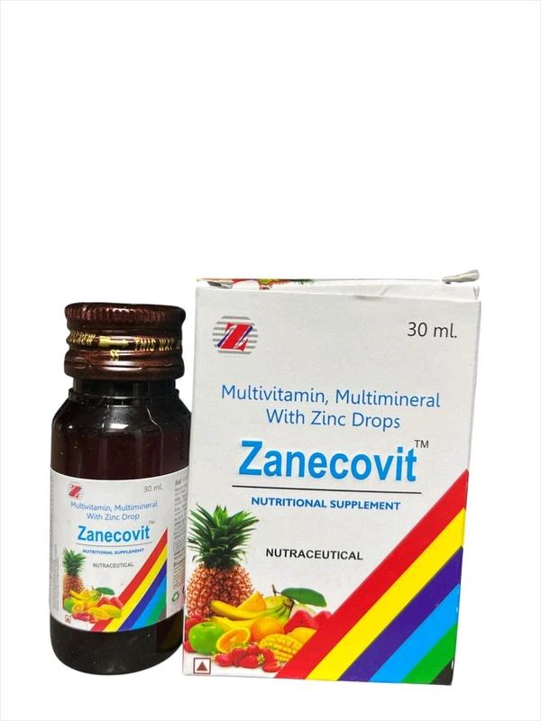 Zanecovit Drops – Daily Multivitamin & Immunity Booster for Kids | Biomerk / Zane Ayurveda