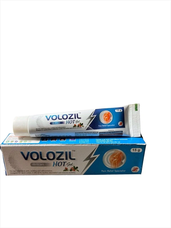 Volozil Hot Gel – Ayurvedic Pain Relief & Muscle Relaxant | Zane Ayurveda