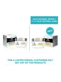 Olay Natural Aura 7 In One Glowing Radiance Cream Spf 15