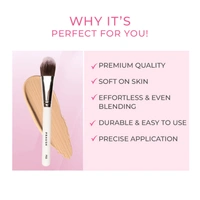 Praush Beauty PRAUSH P05 - Professional Flat Foundation Application Brush