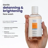 Re'equil Fruit AHA Face Wash for Hyperpigmentation & Skin Brightening 200ml