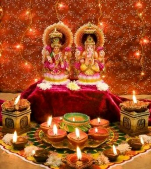 दीपावली पूजन सामग्री संग्रह- (लक्ष्मी पूजन)