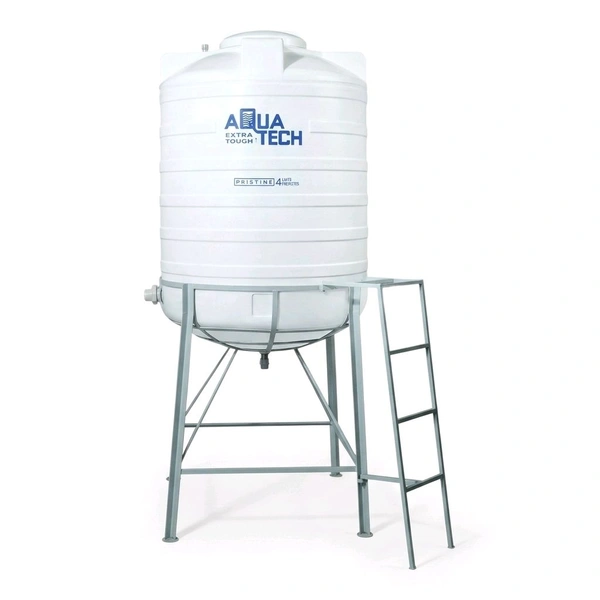 AQUATECH Aquatech Pristine 1000 Ltr 4 Layer Self Cleaning Water Tank With 6 Feet MS Stand